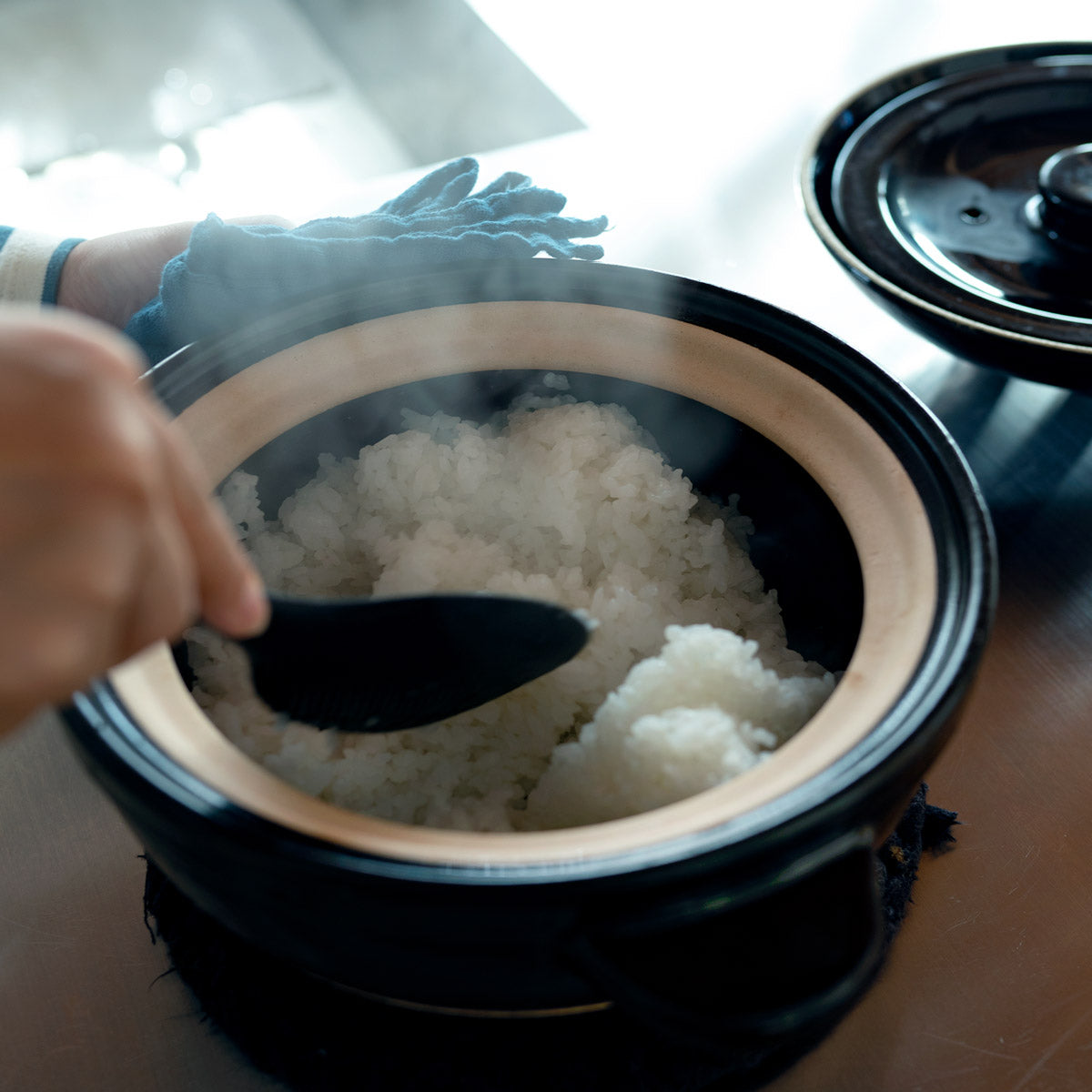 火にかけてから 30 分でおいしいご飯 土鍋ごはんがうまい「伊賀 火にかけてから 30 分でおいしいご飯 土鍋ごはんがうまい「伊賀