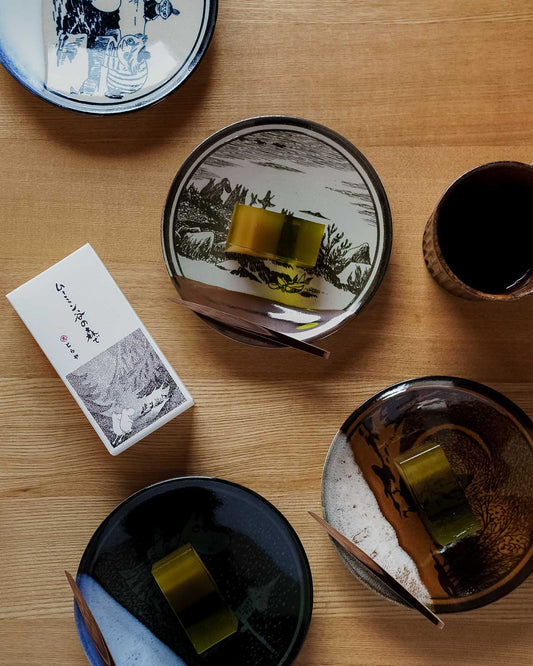 amabro MOOMIN MASHIKO POTTERY GLAZE 益子焼 グレーズ