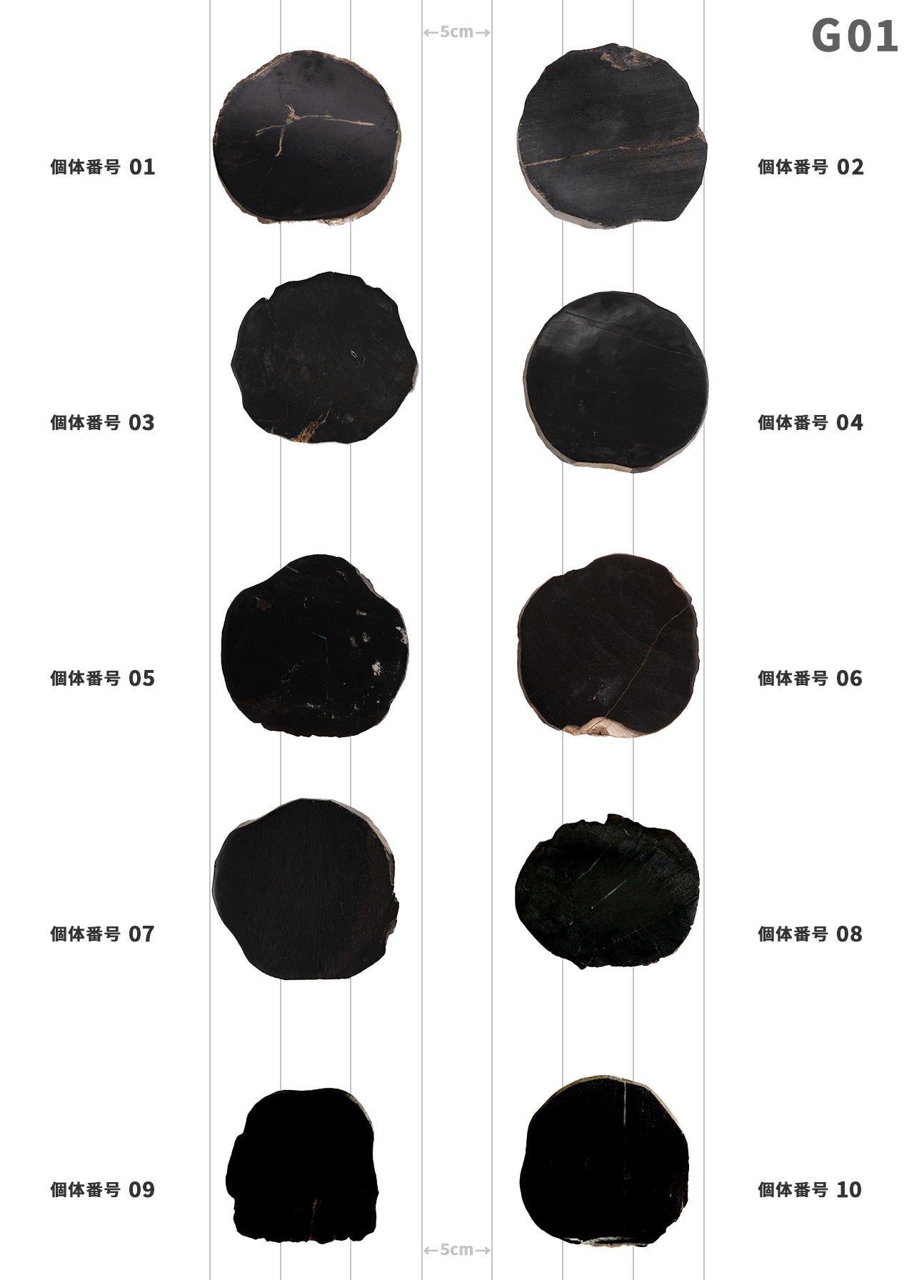 【個体で選べる】 amabro WOOD COASTER Black 珪化木