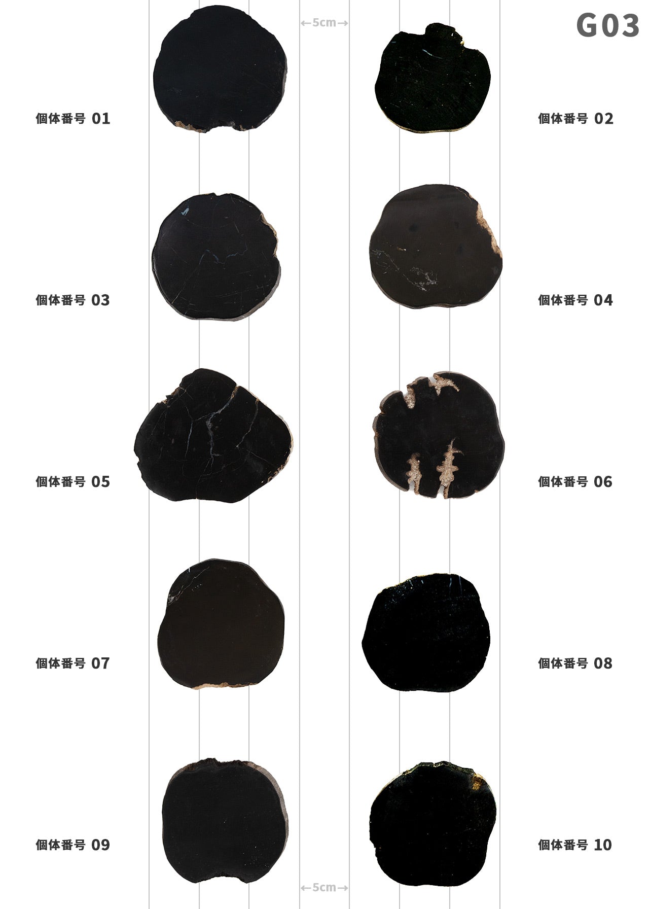 【個体で選べる】 amabro WOOD COASTER Black 珪化木