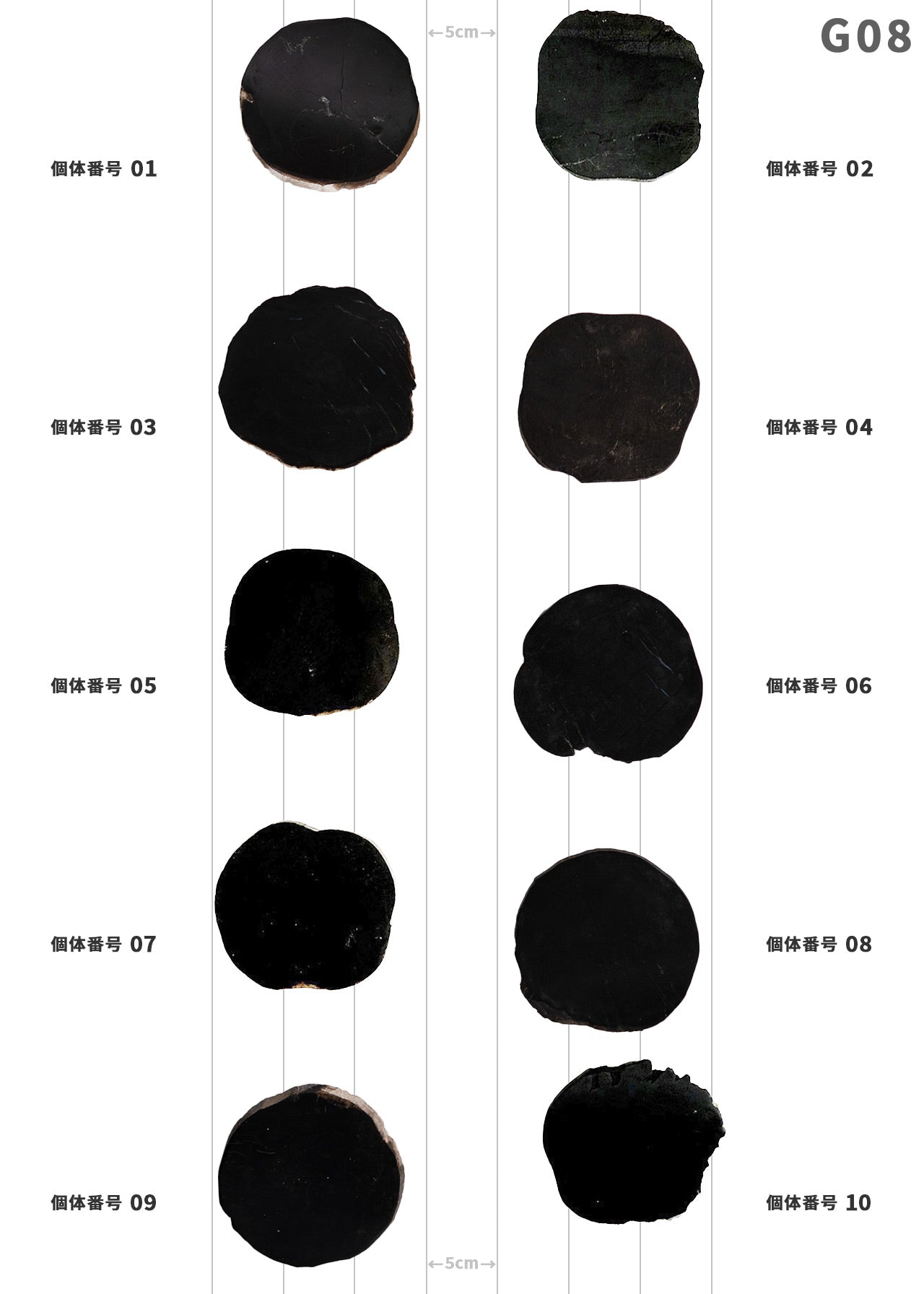 【個体で選べる】 amabro WOOD COASTER Black 珪化木