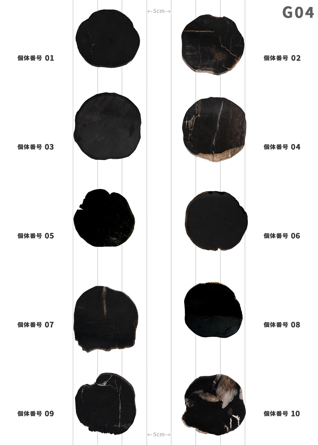 【個体で選べる】 amabro WOOD COASTER Black 珪化木
