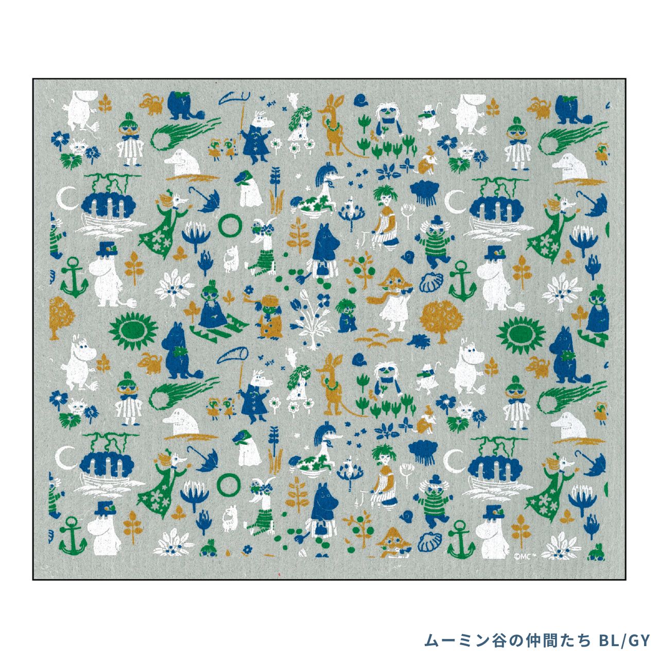 ムーミン スポンジワイプ 水切りサイズ