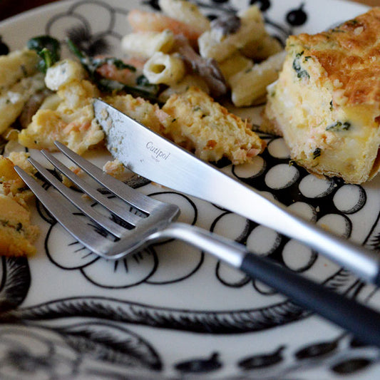 【正規取扱店】 クチポール GOA/ゴア ディナー 6本セット ブラック シルバー