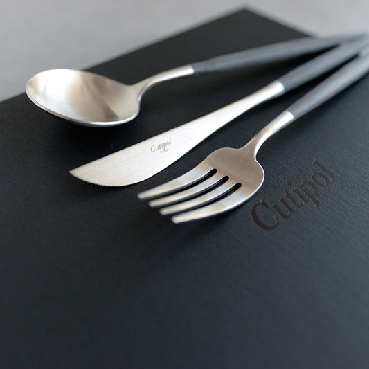 【正規取扱店】 クチポール GOA/ゴア ディナー 3本セット ブラック シルバー