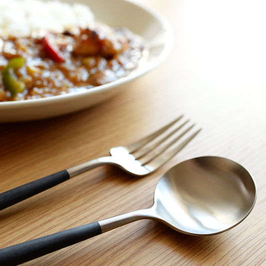 【正規取扱店】 クチポール GOA/ゴア ディナー 2本セット ブラック シルバー