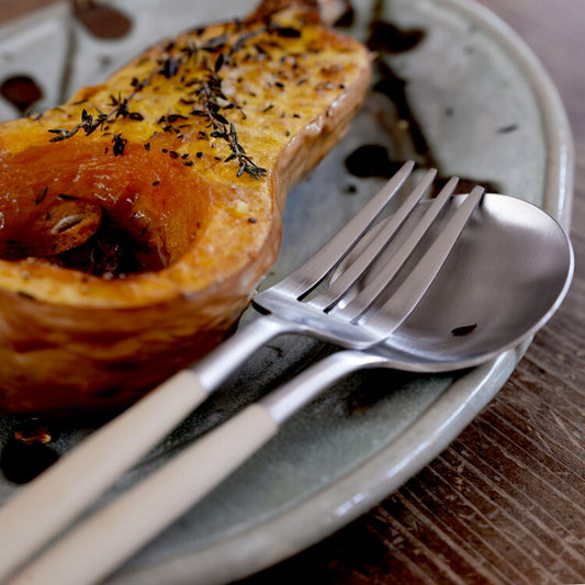 【正規取扱店】 クチポール GOA/ゴア ディナー 2本セット アイボリー シルバー