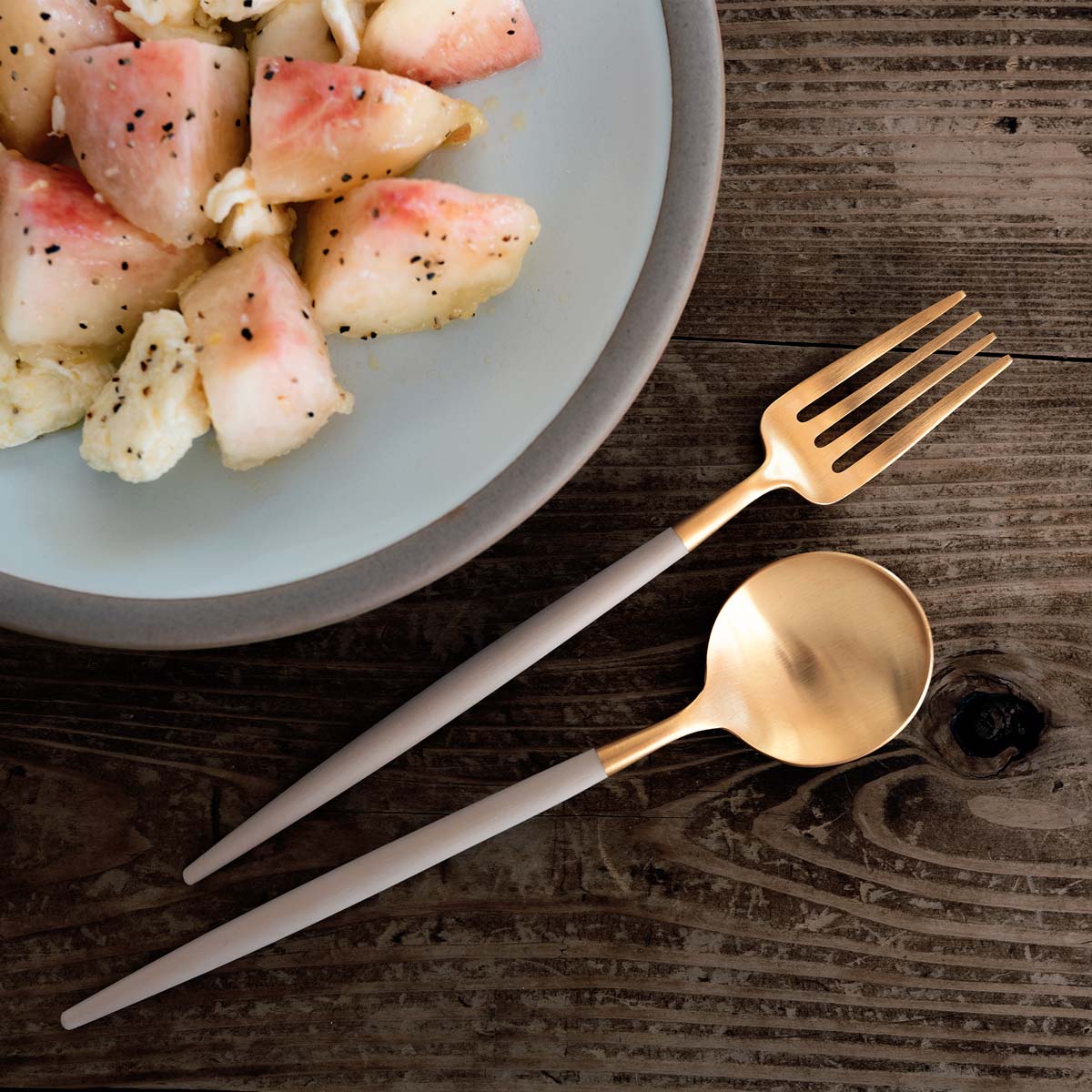 【正規取扱店】 クチポール GOA/ゴア デザート 4本 ギフトセット アイボリー ゴールド