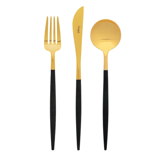 【正規取扱店】 クチポール GOA/ゴア ディナー 3本セット ブラック ゴールド