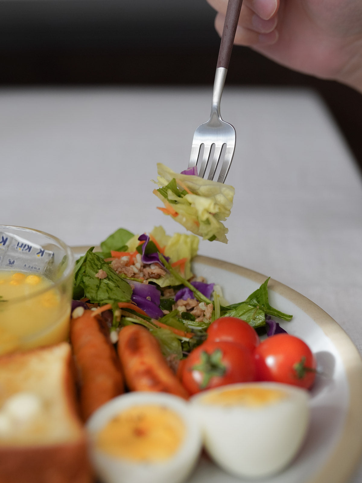 【正規取扱店】 クチポール GOA/ゴア デザート 4本 ギフトセット ブラウン シルバー