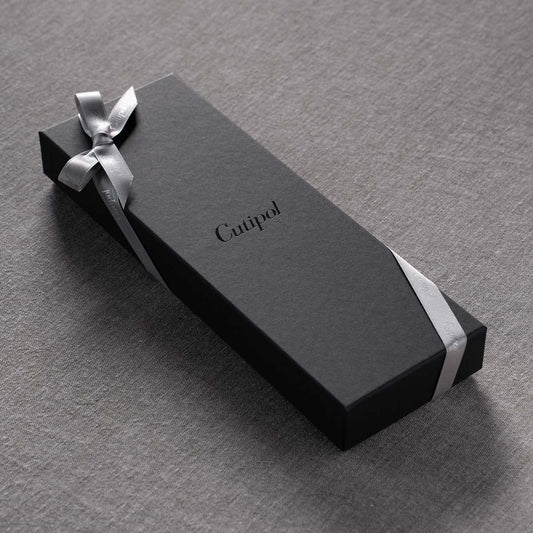 【正規取扱店】 クチポール GOA/ゴア ディナー 4本セットギフトセット ブラックシルバー