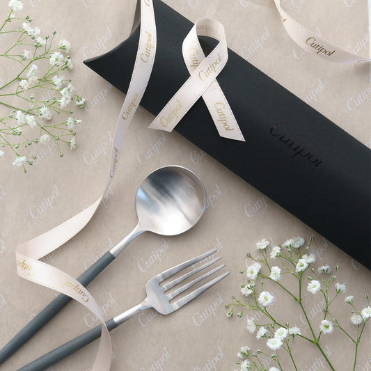 【正規取扱店】 クチポール GOA/ゴア デザート 2本 ギフトセット グレー シルバー ピローボックス入り