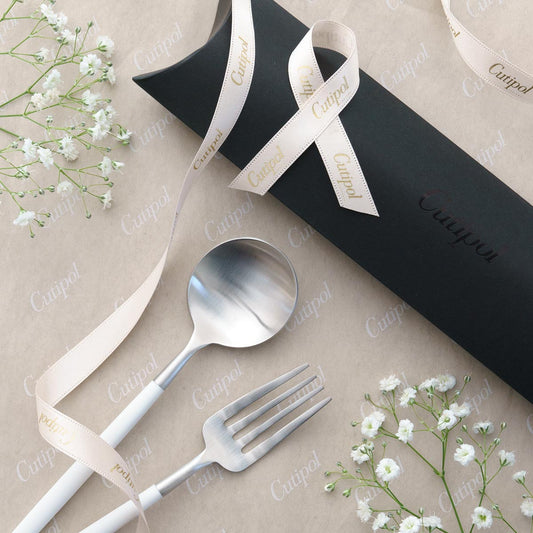 【正規取扱店】 クチポール GOA/ゴアデザート 2本 ギフトセット ホワイト シルバー ピローボックス入り