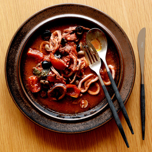 【正規取扱店】 クチポール MIO/ミオ ディナー 6本セット ブラック シルバー