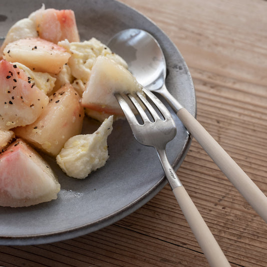 【正規取扱店】 クチポール MIO/ミオ デザート 2本セット アイボリー シルバー