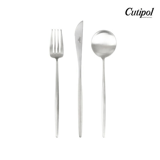 【正規取扱店】 クチポール MOON/ムーン デザート 3本セット マットシルバー