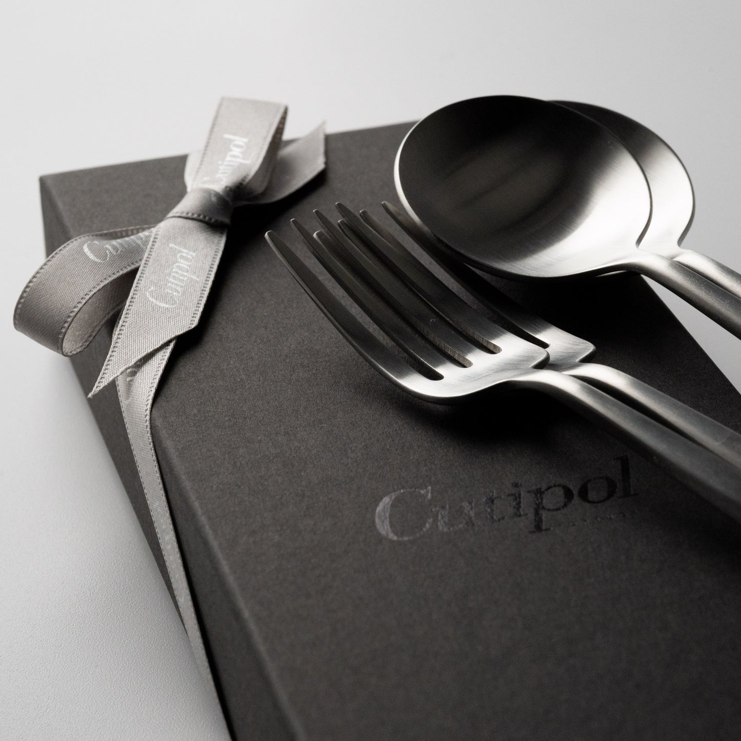 【正規取扱店】 クチポール MOON/ムーン デザート 4本 ギフトセット マットシルバー