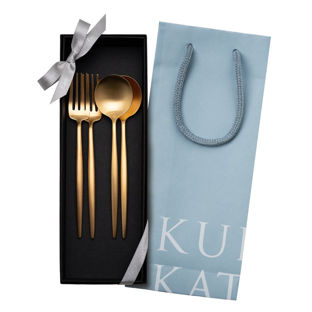 【正規取扱店】 クチポール MOON/ムーン デザート 4本 ギフトセット マットゴールド