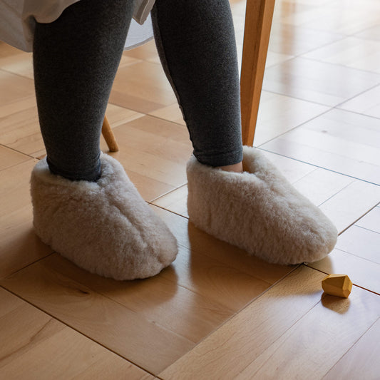 【販売終了在庫限りの値下げ】 コールドブレーカー ブーティ スキッパー 5色 ウール100% ルームシューズ COLDBREAKER