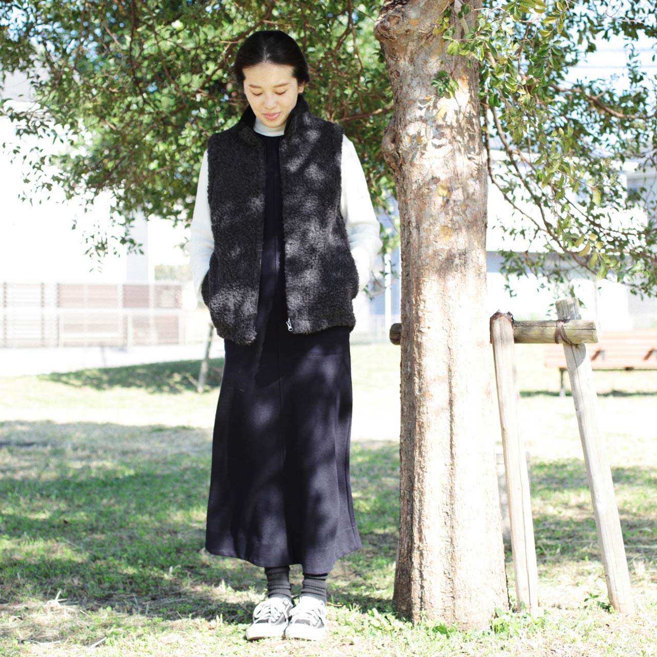 コールドブレーカー スタンドカラー ウールベスト 3色 VEST WALKER Vest Adult Walker
