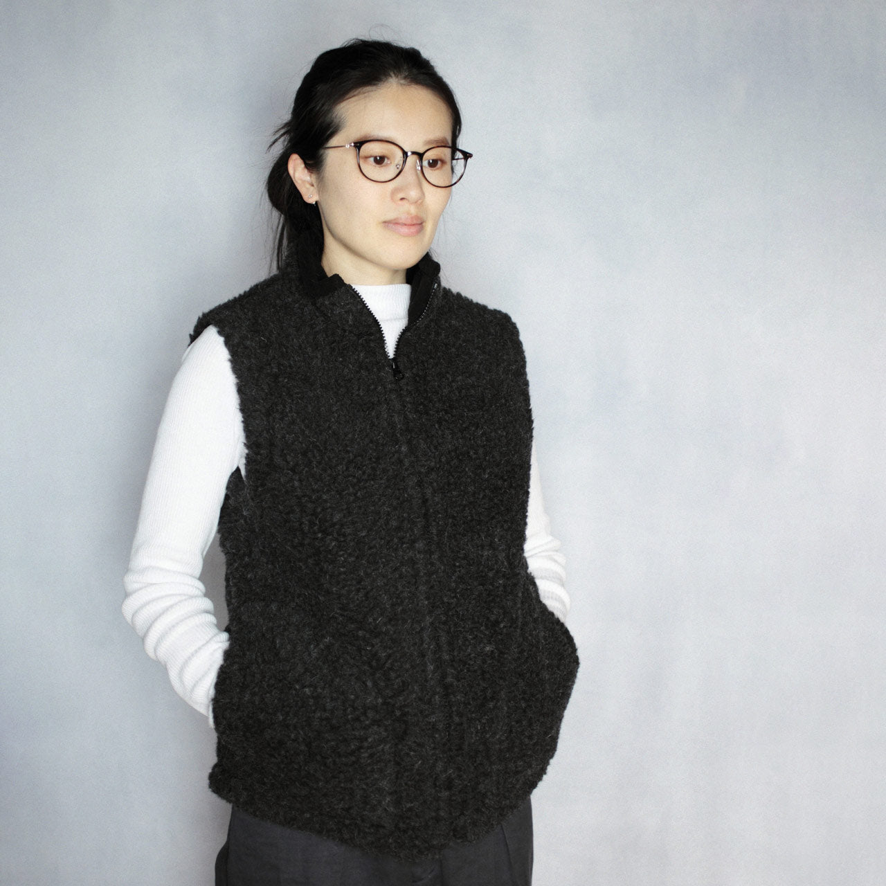 コールドブレーカー スタンドカラー ウールベスト 3色 VEST WALKER Vest Adult Walker