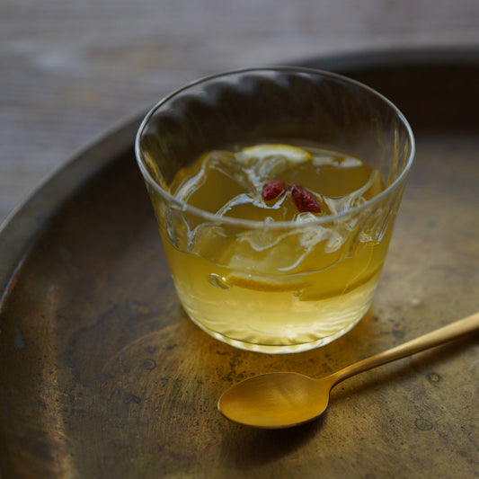 【個体で選べる】境田亜希 はなかげ グラス 60mm 透明