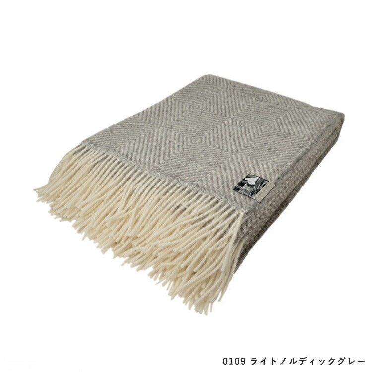 シルケボー ウールブランケット Danaja 140x240cm 全8色 Silkeborg Plaids