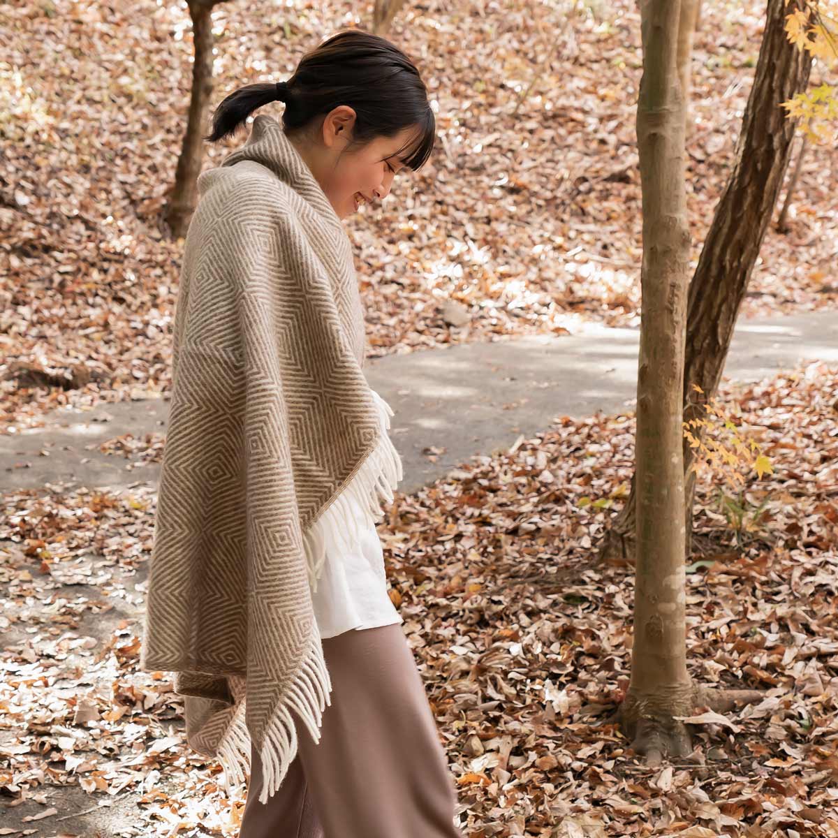 【販売終了在庫限りの値下げ】 正規品 シルケボー Danaja ブランケット 85×130cm 全5色 Silkeborg Plaids
