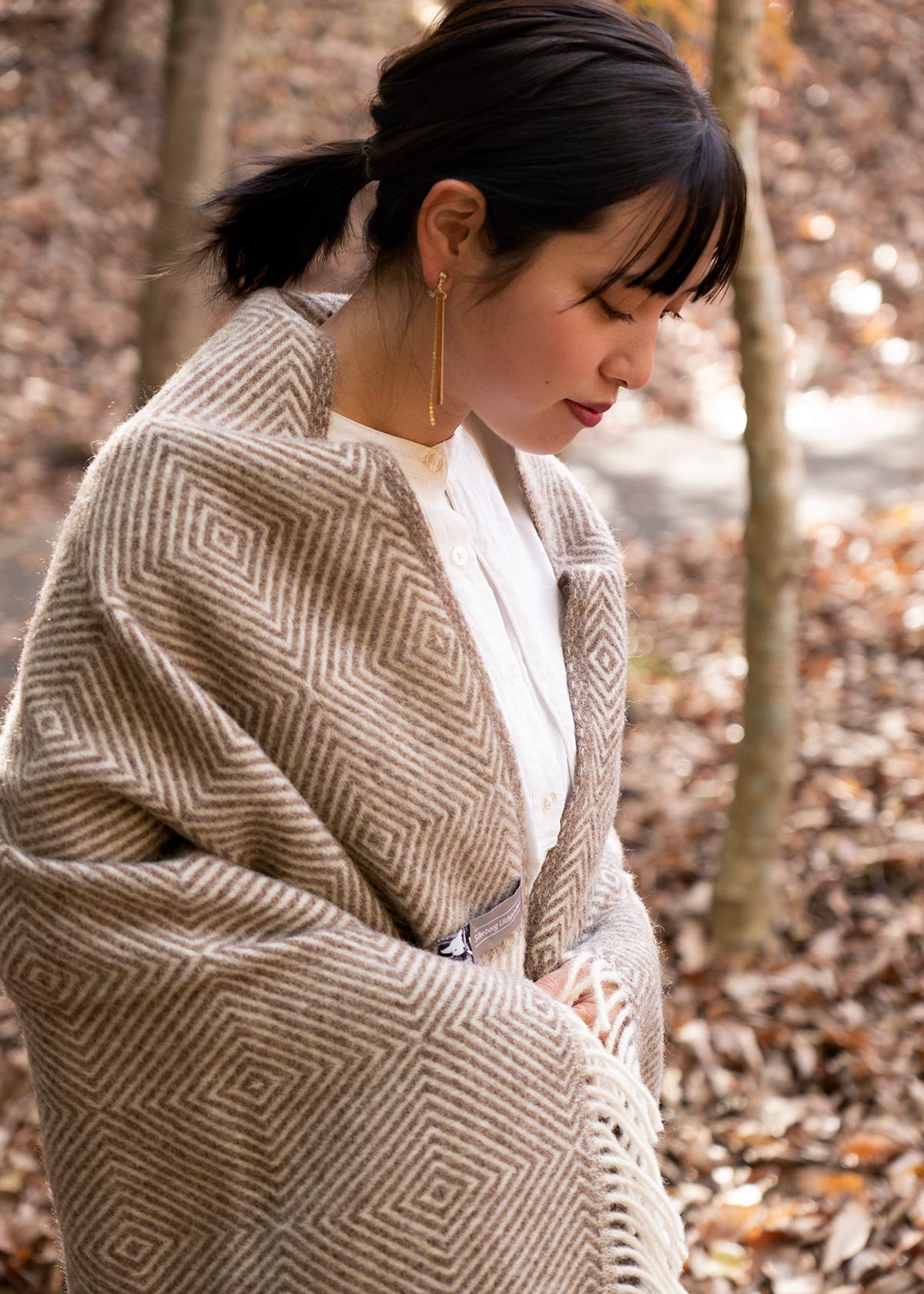 【販売終了在庫限りの値下げ】 正規品 シルケボー Danaja ブランケット 85×130cm 全5色 Silkeborg Plaids