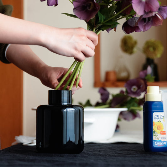 スクルーフ SKRUF PONNY ブラック フラワーベース