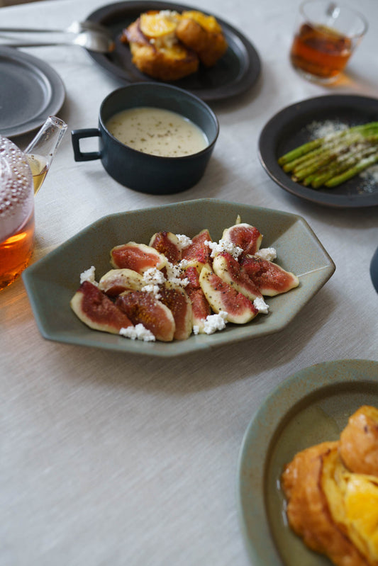 【個体で選べる】ボウル L グレー Ancient Pottery