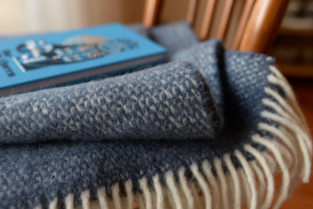 ツイードミル ストール ブランケット illusion 70x183cm キルトピン付き TWEEDMILL