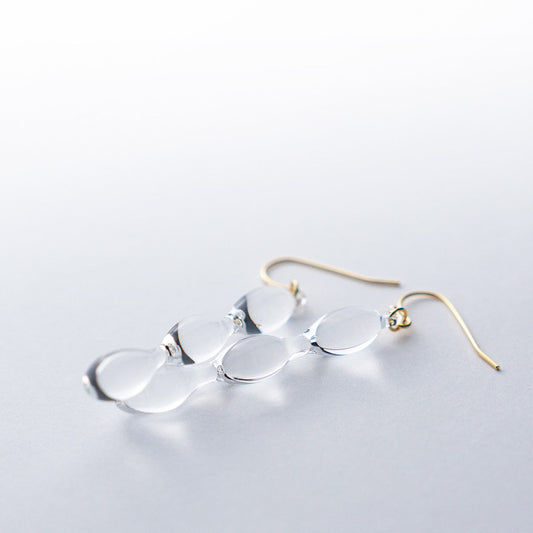 【リボンラッピング済み】HARIO lwf リキッド ピアス ハリオランプワークファクトリー