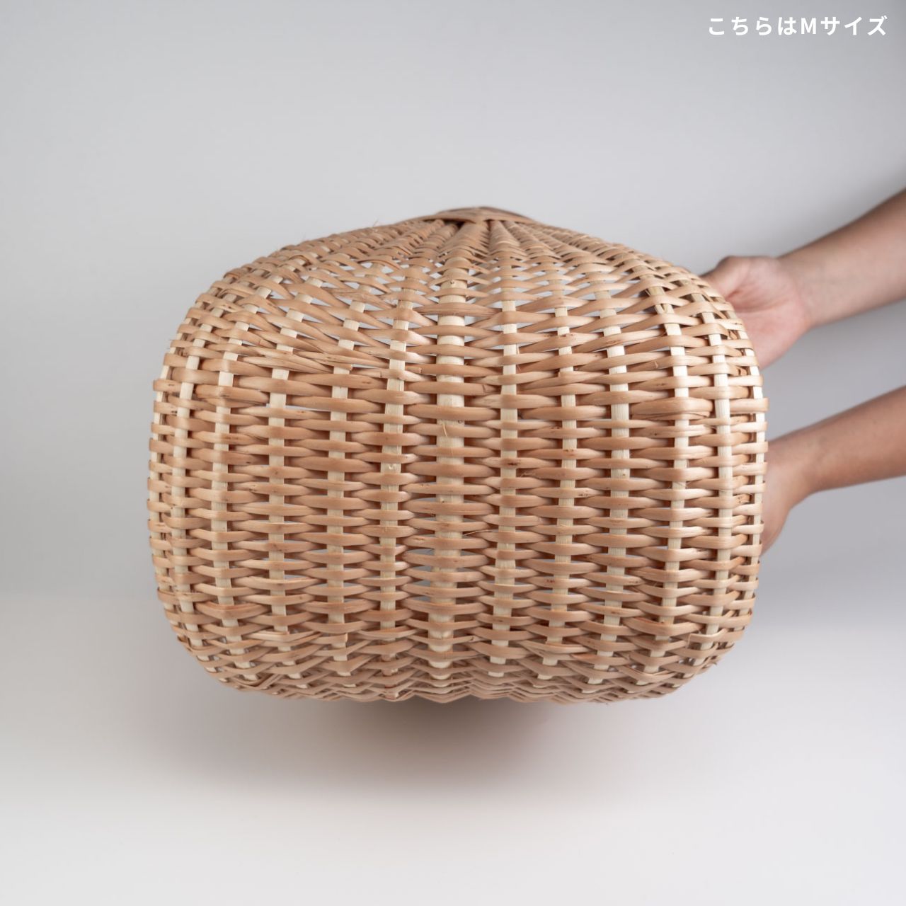 ラトビア マッシュルームバスケット L Pinumu Pasaule