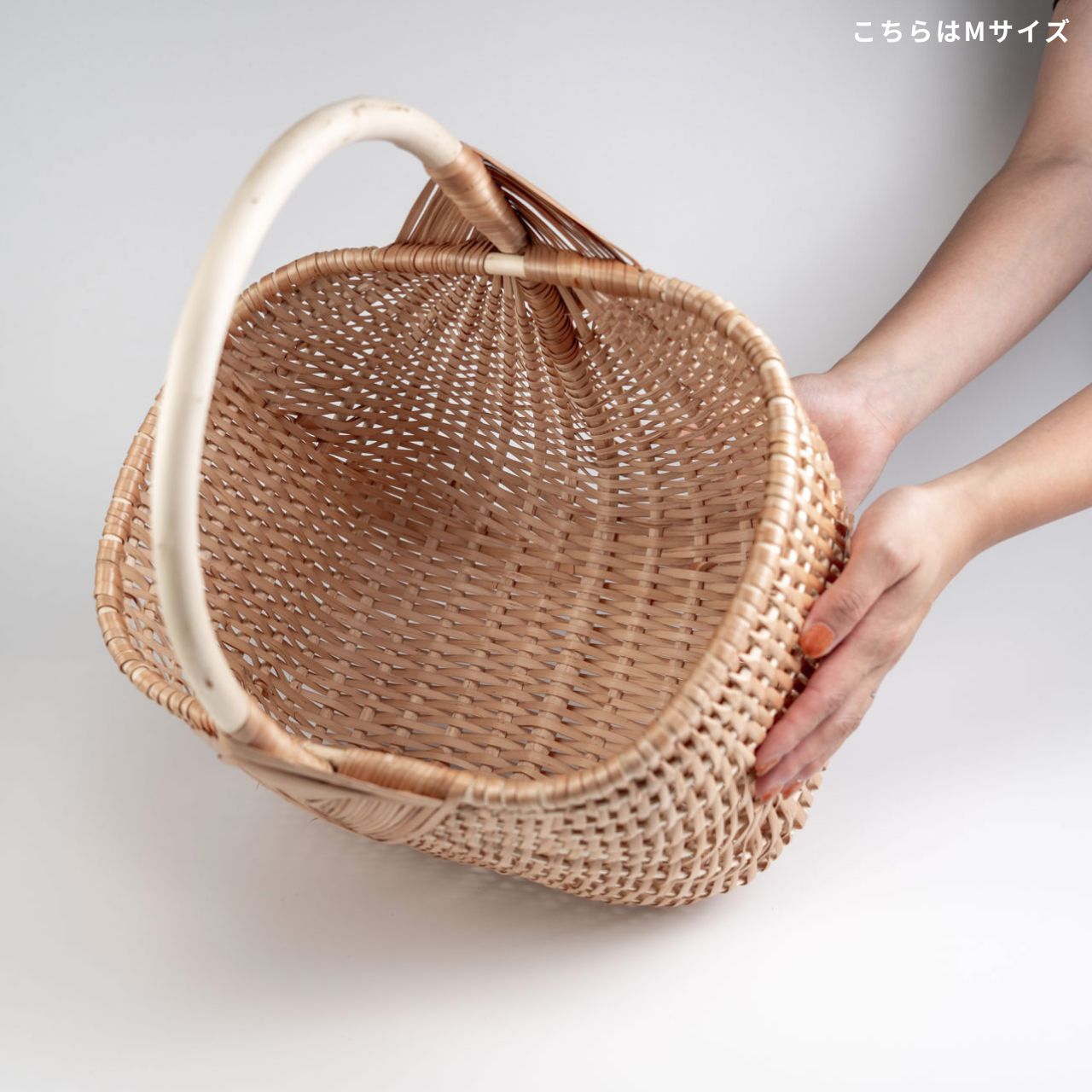 ラトビア マッシュルームバスケット L Pinumu Pasaule