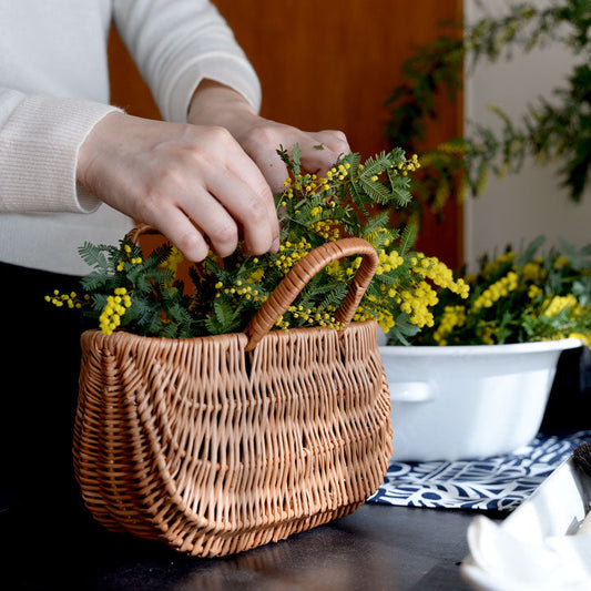 ラトビア 柳のかごバッグ S PinumuPasaule