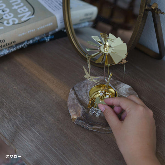 Pluto Design ロータリーキャンドルホルダー スノースター ゴールド シルバー