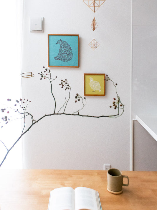 sotlight ベアー 30cm アートポスター フレーム付き