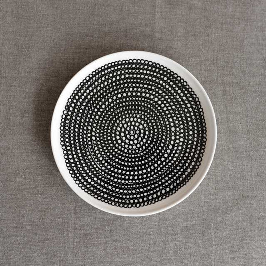 マリメッコ シイルトラプータルハ プレート 20cm 199 ホワイト/ブラック marimekko SIIRTOLAPUUTARHA