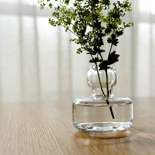 マリメッコ フラワーベース 100 クリア marimekko