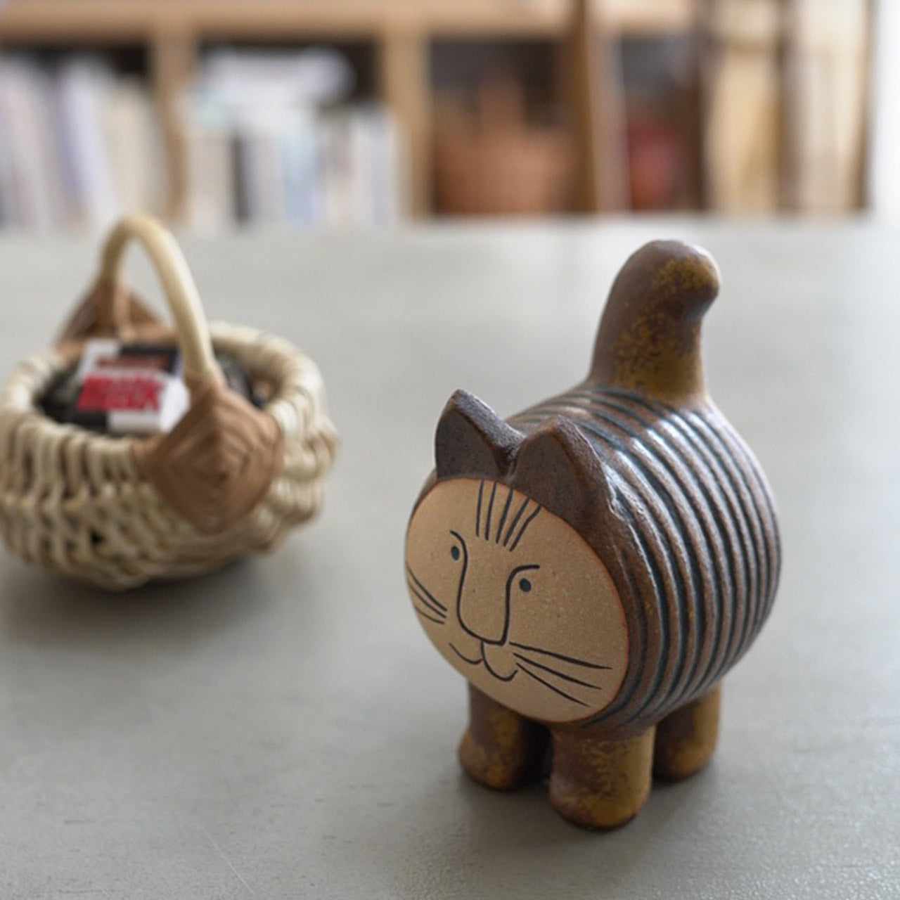 【個体で選べる】Lisa Larson リサラーソン dieci ディエチキャット ブラウン 正規品