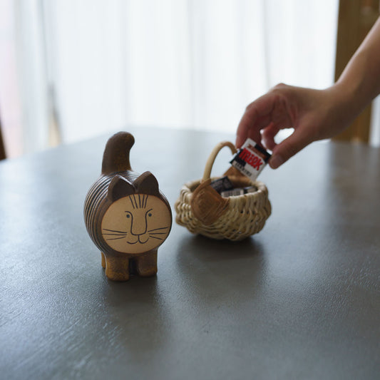 【個体で選べる】Lisa Larson リサラーソン dieci ディエチキャット ブラウン 正規品