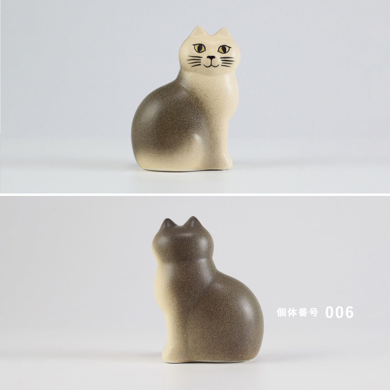 【個体で選べる】Lisa Larson リサラーソン Mans キャット マンズ グレー 正規品