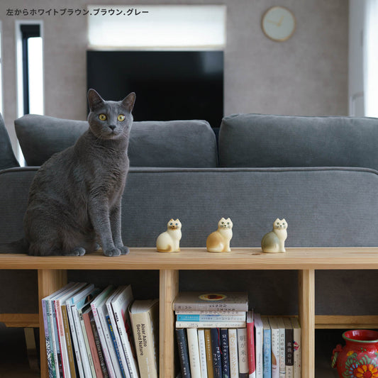 【個体で選べる】Lisa Larson リサラーソン Mans キャット マンズ ブラウン 正規品