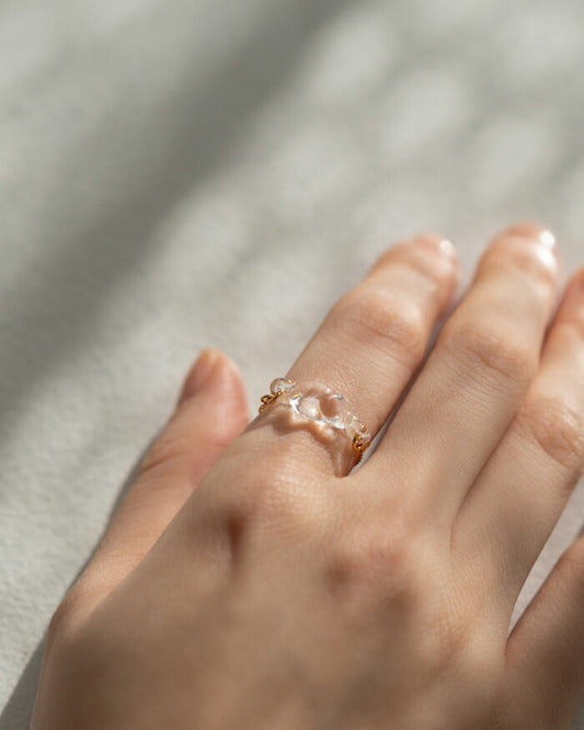 【リボンラッピング済み】HARIO lwf ハモン リング ハリオランプワークファクトリー