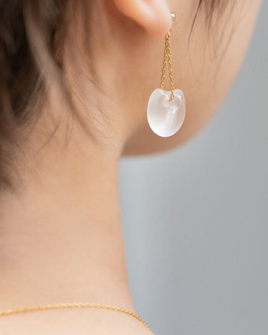 【リボンラッピング済み】HARIO lwf ポーション ピアス イヤリング ハリオランプワークファクトリー