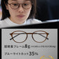度数 0.5～ 5色 軽量な老眼鏡 アイウェアエア 小さめボストン