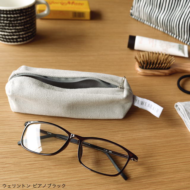 【試着交換も無料】度数 0.5～ 5色 おしゃれで軽量な老眼鏡 アイウェアエア ウェリントン ブルーライトカット