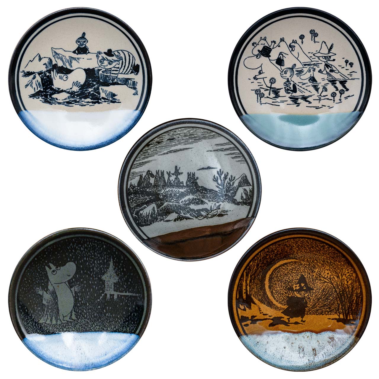 amabro MOOMIN MASHIKO POTTERY GLAZE 益子焼 グレーズ
