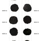 【個体で選べる】 amabro WOOD COASTER Black  珪化木